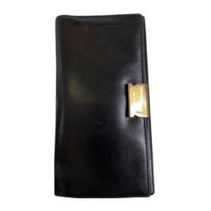 Salvatore Ferragamo black leather Wallet